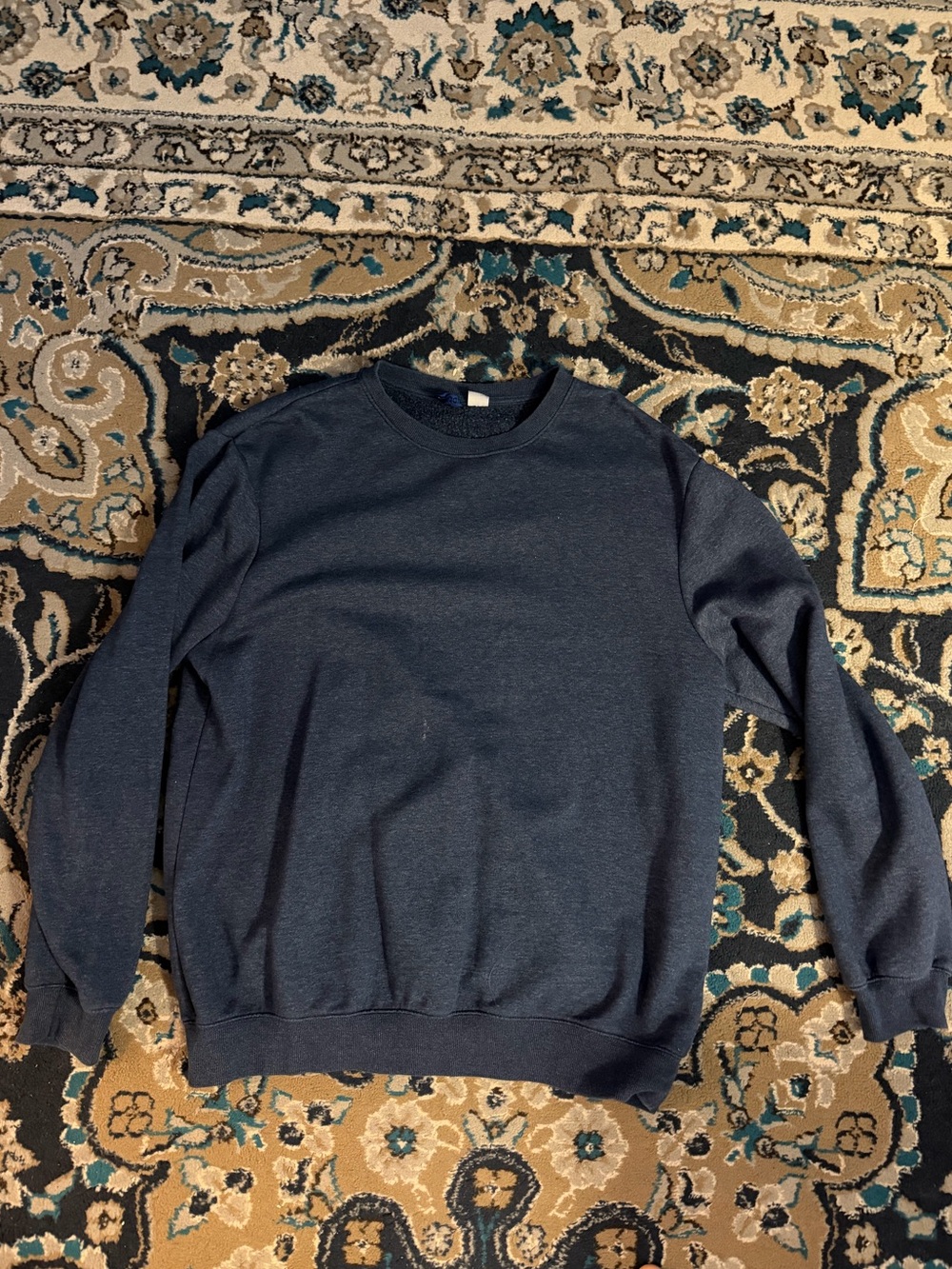 Divided Men's Crewneck Sweater - Dark Navy